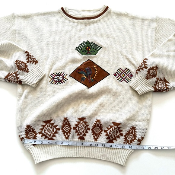 Vintage Aztec Sweater - Picture 3 of 9